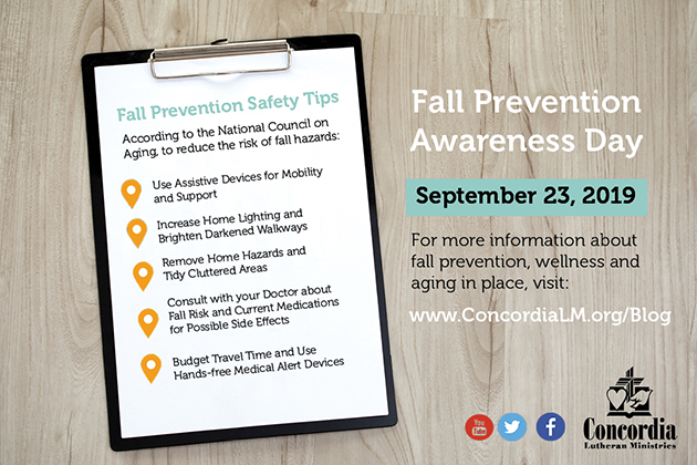Fall Prevention Week Tips