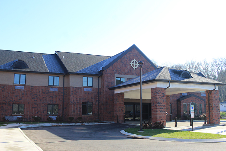 Concordia Villa St. Joseph Personal and Memory Care entrance