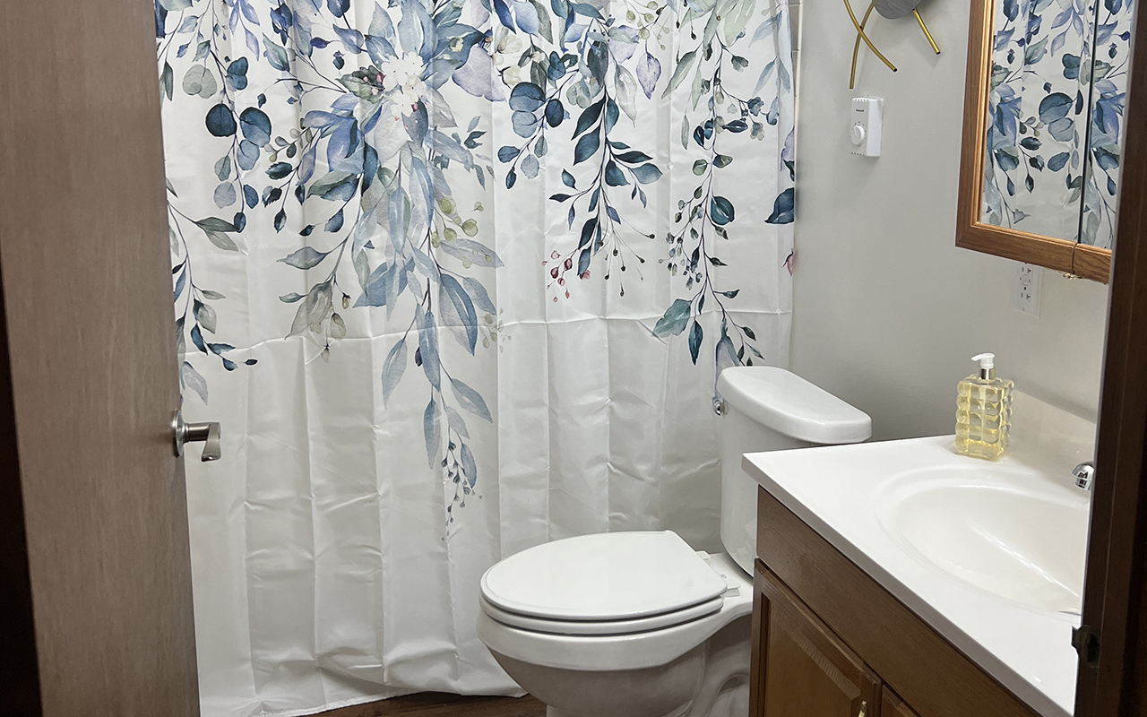Concordia at Bethlen Retirement Living example of a bathroom.